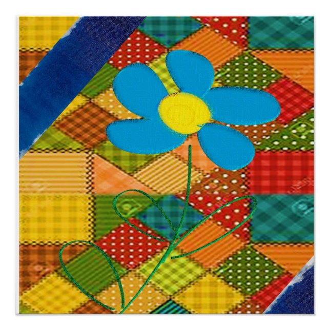 Poster floral (Anverso)