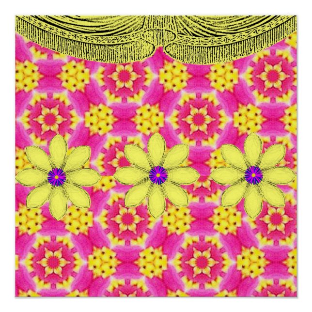 Poster floral (Anverso)