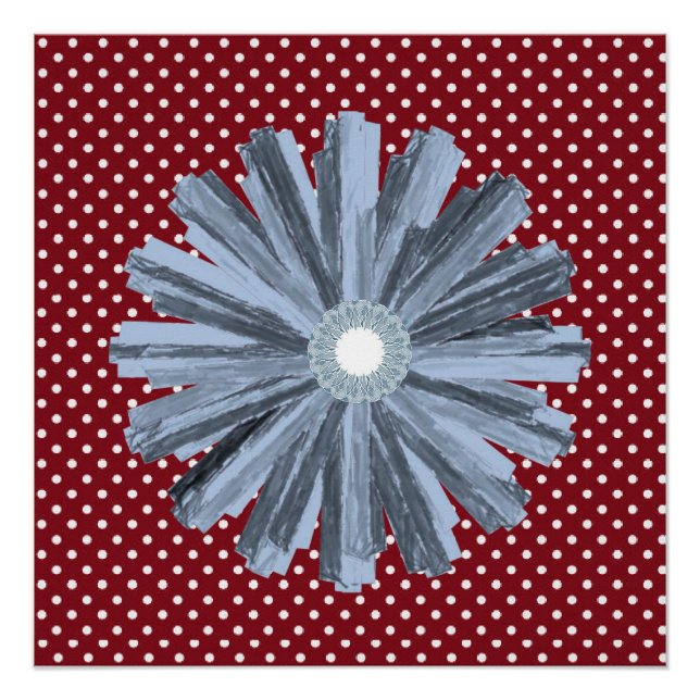 Poster floral (Anverso)