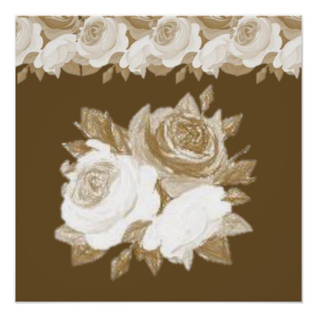 Poster floral (Anverso)