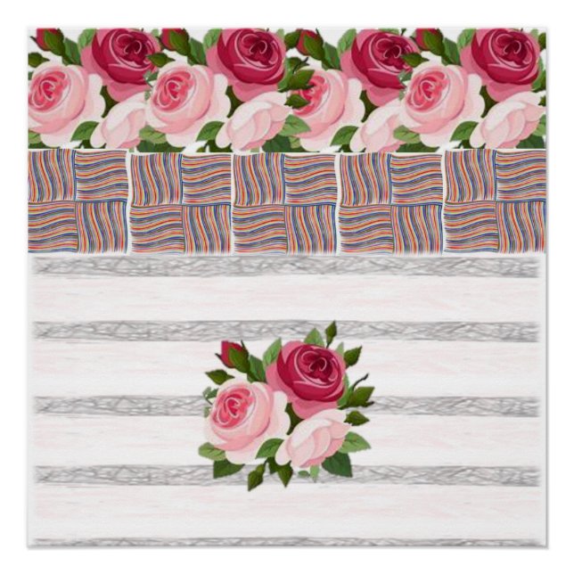 Poster floral (Anverso)