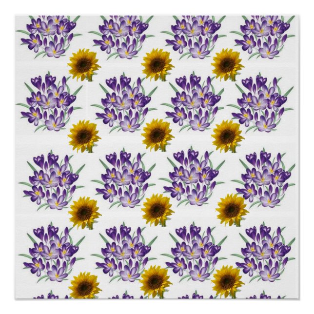 Poster floral (Anverso)