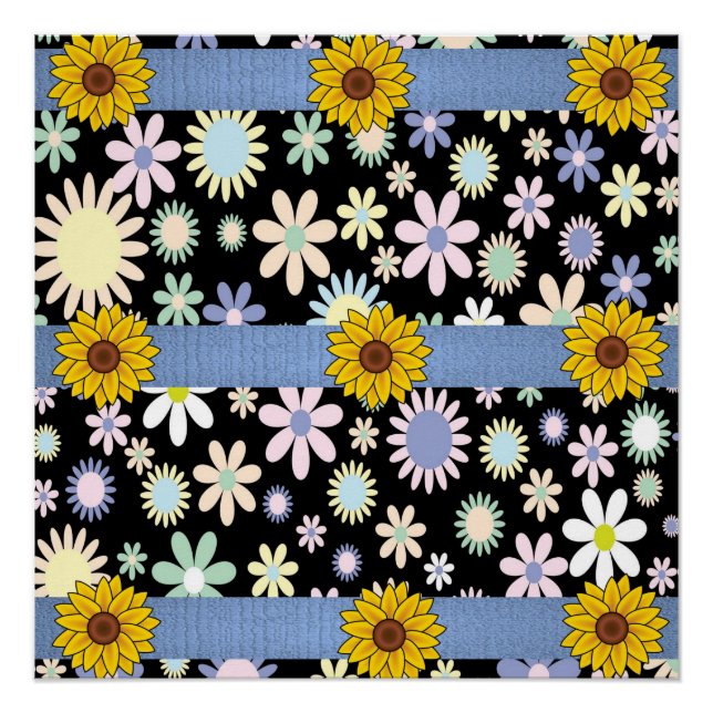 Poster floral (Anverso)