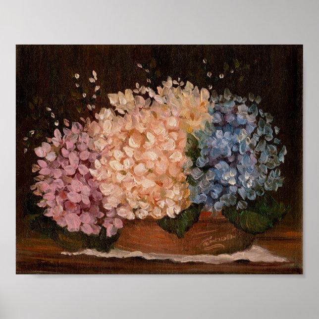 Póster Floral (Frente)