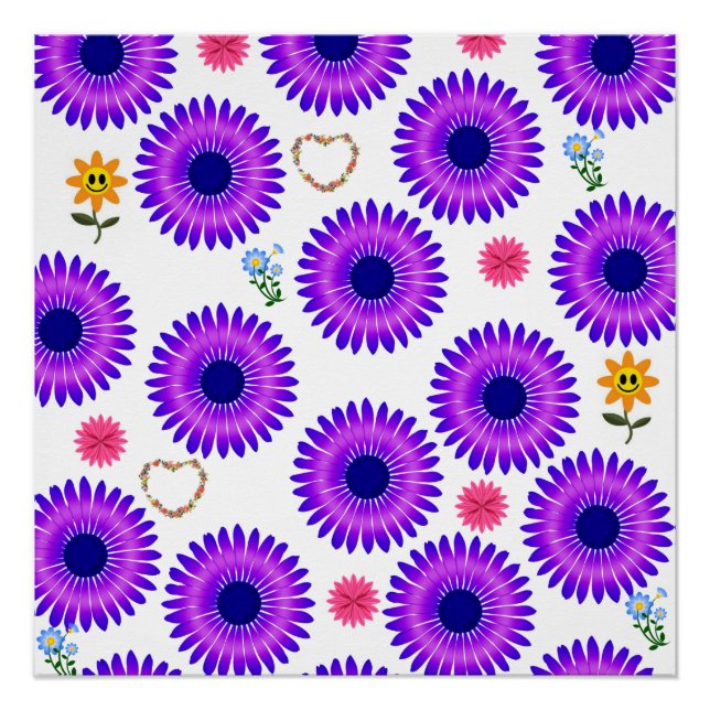 Poster floral (Anverso)