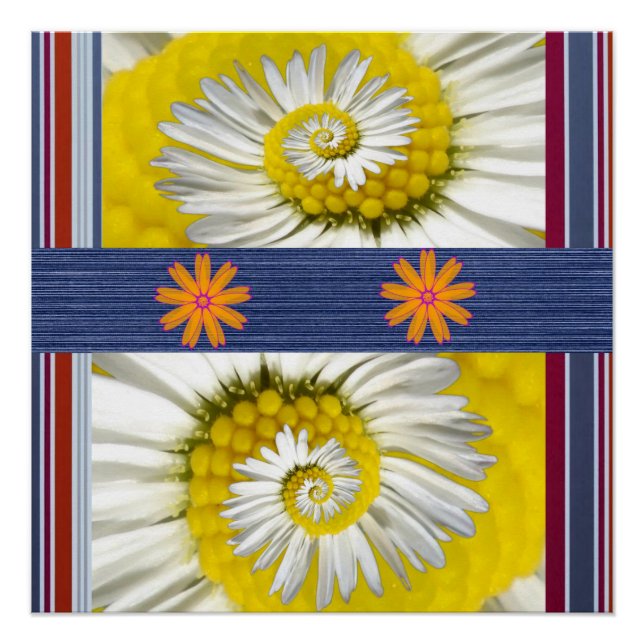 Poster floral (Anverso)