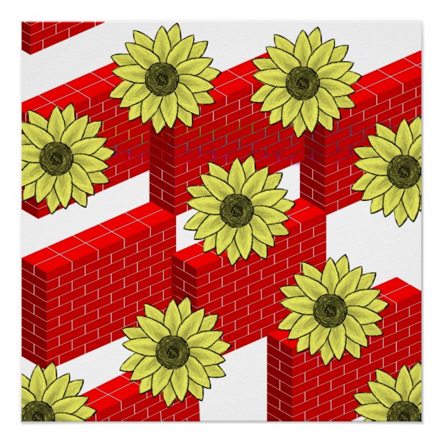 Poster floral (Anverso)