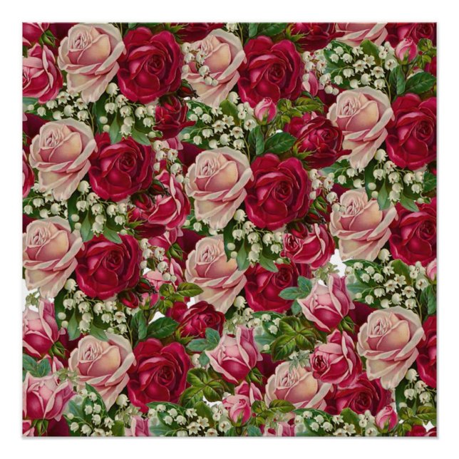 Poster floral (Anverso)