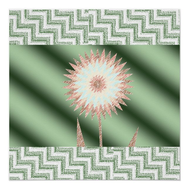 Poster floral (Anverso)