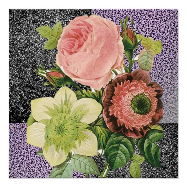 Poster floral (Anverso)