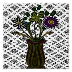 Poster floral