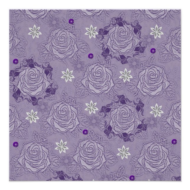 Poster floral (Anverso)