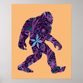 PÓSTER FLORAL BIGFOOT