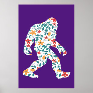 PÓSTER FLORAL BIGFOOT