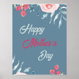 Póster Floral brillante | Día de la Madre 2024