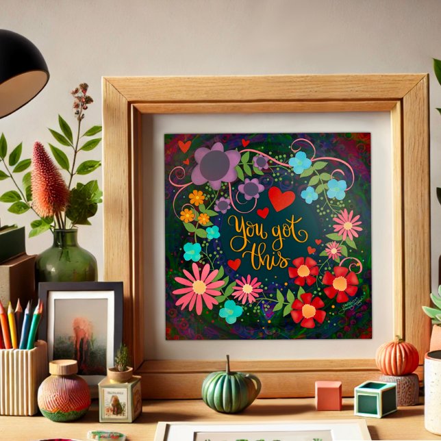 Póster Floral de bonito que tienes esta inespiritualidad  (Subido por el creador)