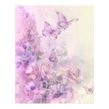 Floral de mariposa