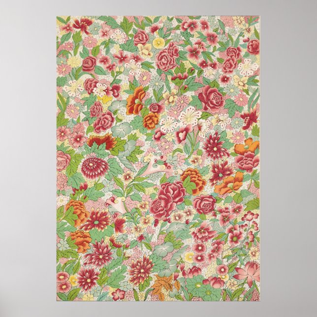 Póster Floral Ornament by Owen Jones (Frente)