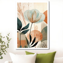 Floral retro vintage