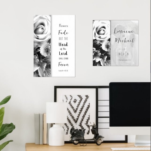 Póster Florals Word of God Poster (Subido por el creador)