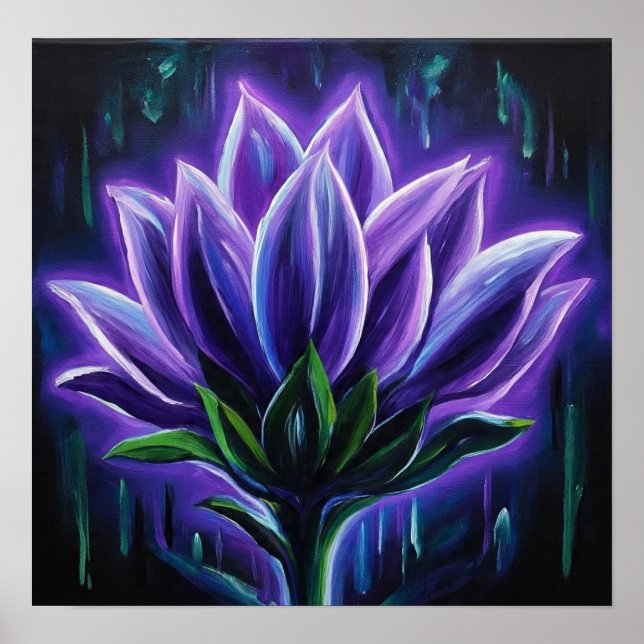 Póster FlorDeLotoMística (Frente)