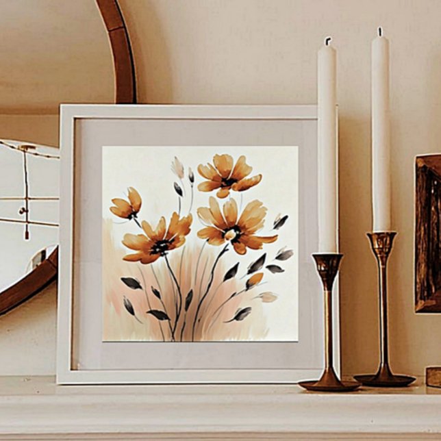 Póster Florece sepia (Subido por el creador)