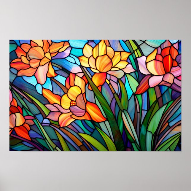 Póster Florecer de Pascua (Frente)