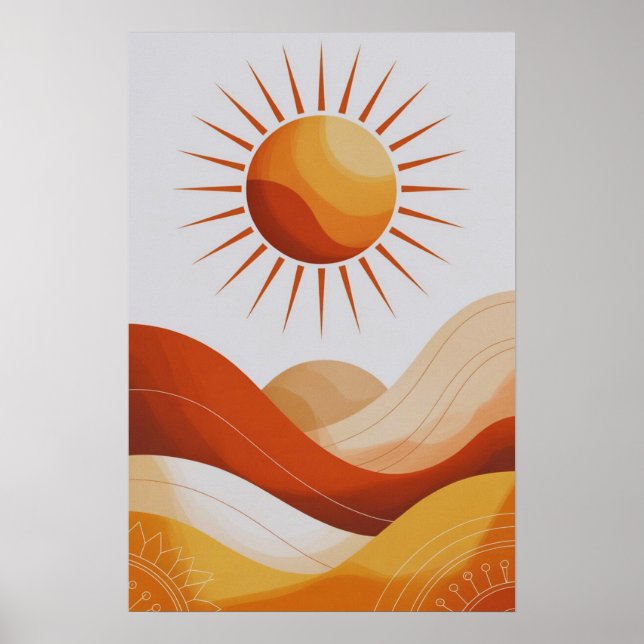 Póster Florecer del Desierto (Frente)