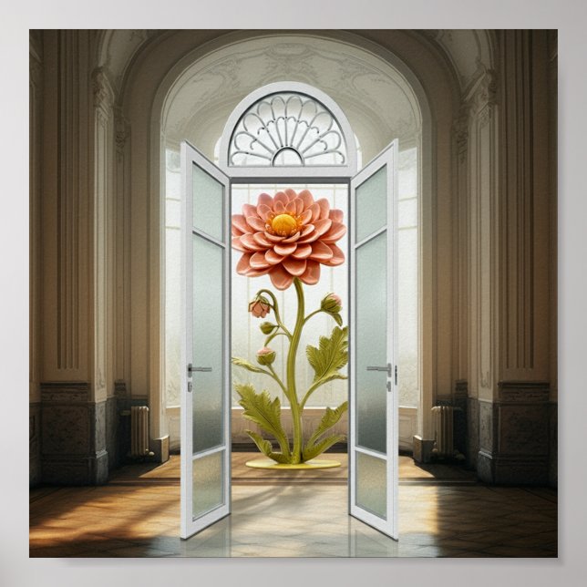 Póster Florecer sin límites (Frente)