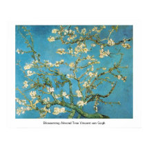 Floreciente árbol de almendras Vincent van Gogh