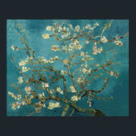 Póster Floreciente árbol de almendros por Van Gogh<br><div class="desc">Sobre el arbol de almendros que florece la obra (1890), se trata de un conjunto de pinturas hechas en 1888 y 1890 por Vincent van Gogh en Arles y Saint-Rémy, al sur de Francia, de almendros florecientes. Los árboles floridos fueron especiales para Van Gogh. Representaban el despertar y la esperanza....</div>