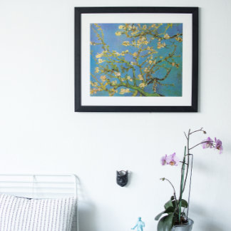 Póster Floreciente árbol de almendros por Vincent van Gog