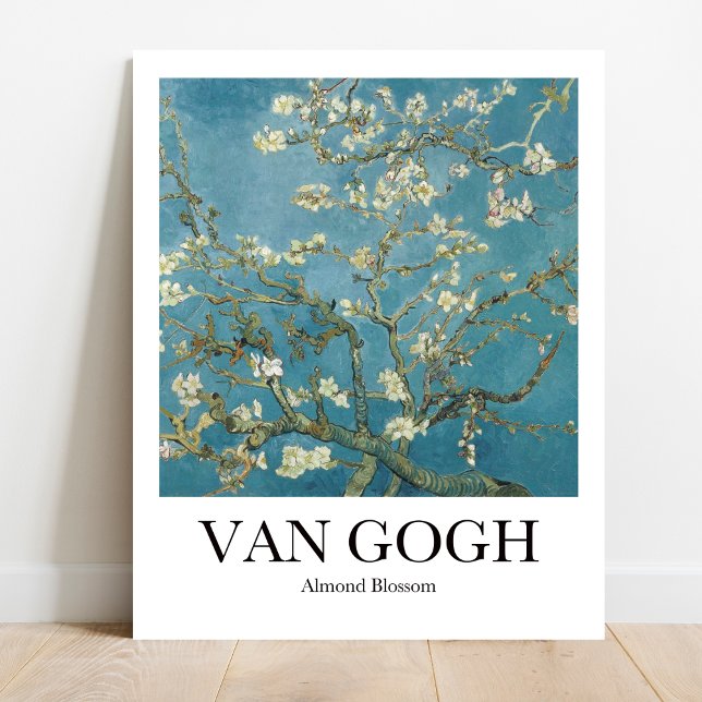 Póster Florecimiento de Almond por Vincent van Gogh (Van Gogh's Blossoming Hope: Almond Blossom Poster. Celebrate new beginnings!)