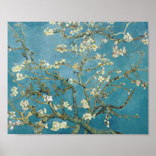 Póster Florecimiento de Almond por Vincent Van Gogh