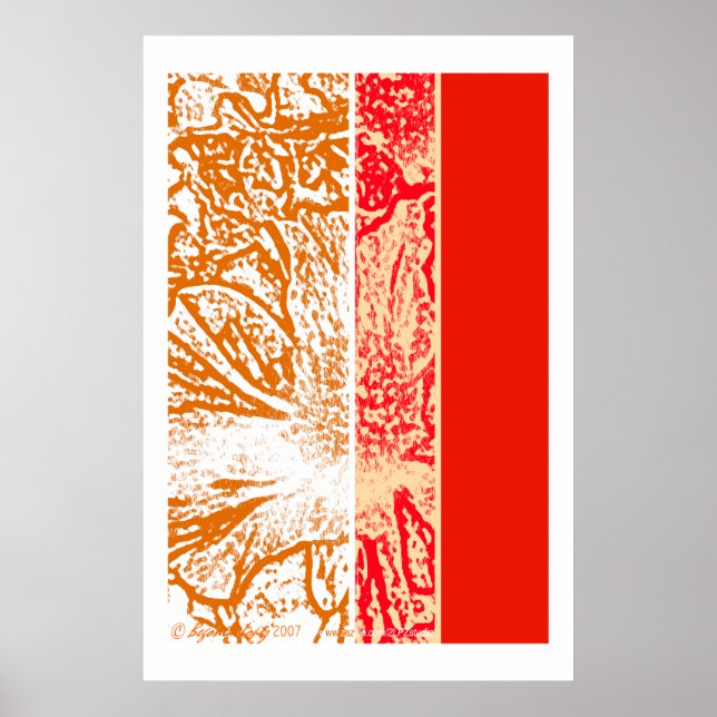 Póster Florecimiento de primavera (Frente)