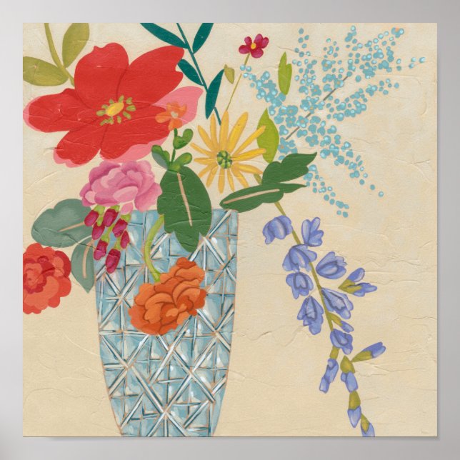 Póster Florecimiento de primavera II (Frente)
