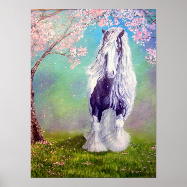 Póster "Florecimiento gitano" (Frente)