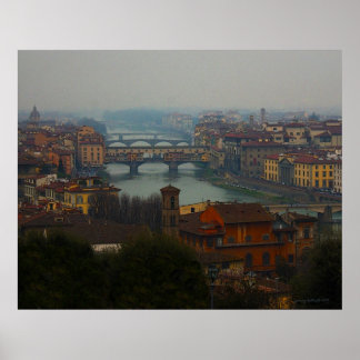 Póster Florence Italy