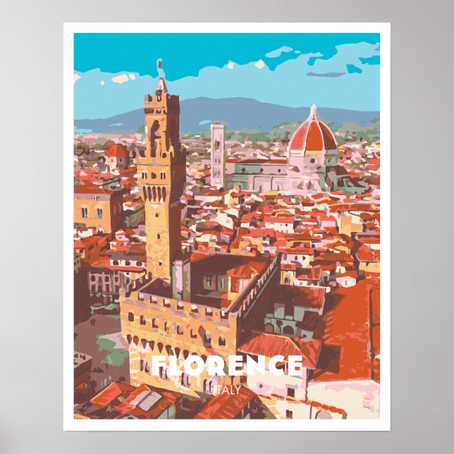 Póster Florence Italy Poster (Frente)