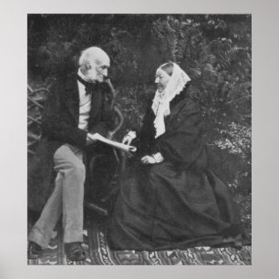 Póster Florence Nightingale y Sir Harry Verney