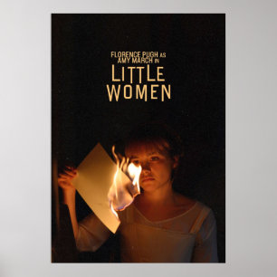 Póster Florence Pugh en pequeño personaje femenino