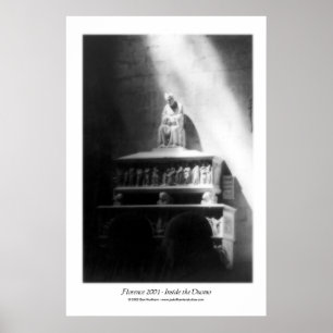 Póster Florencia 2001 - Dentro del Duomo
