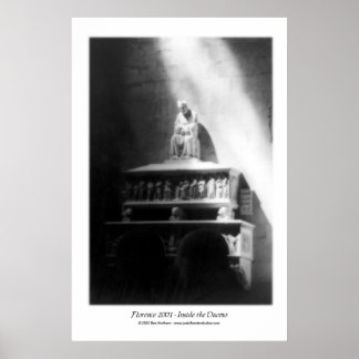 Póster Florencia 2001 - Dentro del Duomo