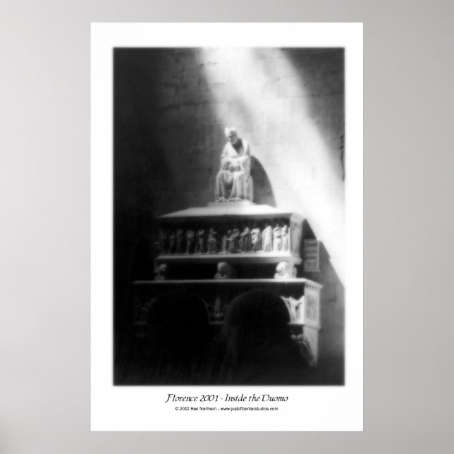 Póster Florencia 2001 - Dentro del Duomo (Frente)