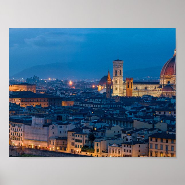 Póster Florencia Italia (Frente)