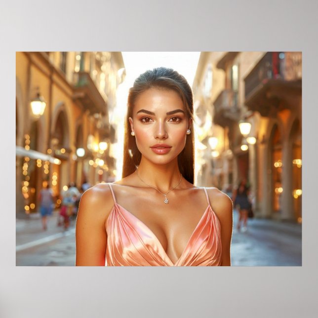 PÓSTER FLORENCIA - ITALIA - AMOR DESDE ITALIA (Frente)