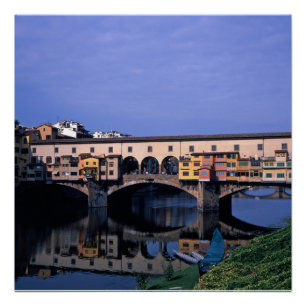 Póster Florencia Toscana Italia