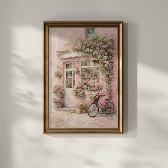 Póster Florería con Bicicleta (Subido por el creador)