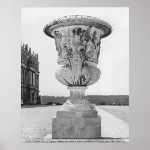 Póster Florero monumental, alegoría de la derrota de