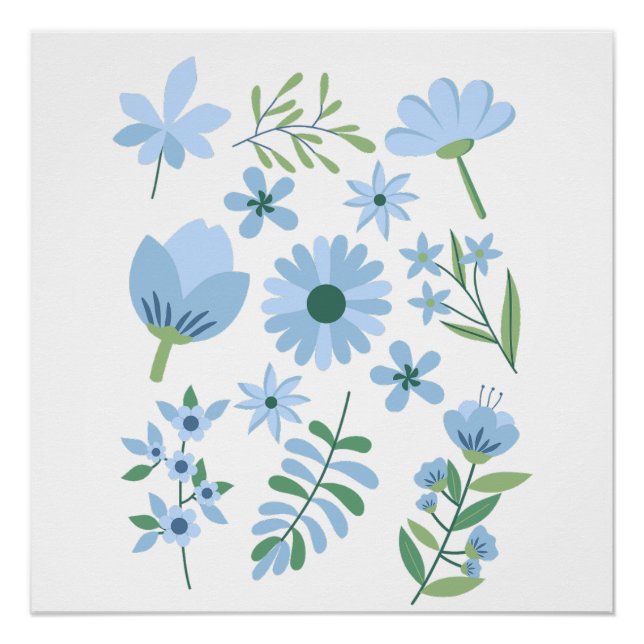 Póster Flores (Anverso)